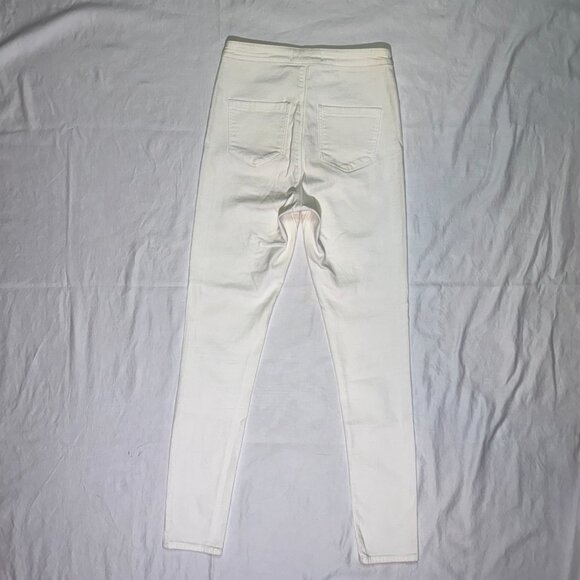Bullhead Denim Co. Uber High Rise Skinniest White Jeans – Size 7 - Picture 7 of 12